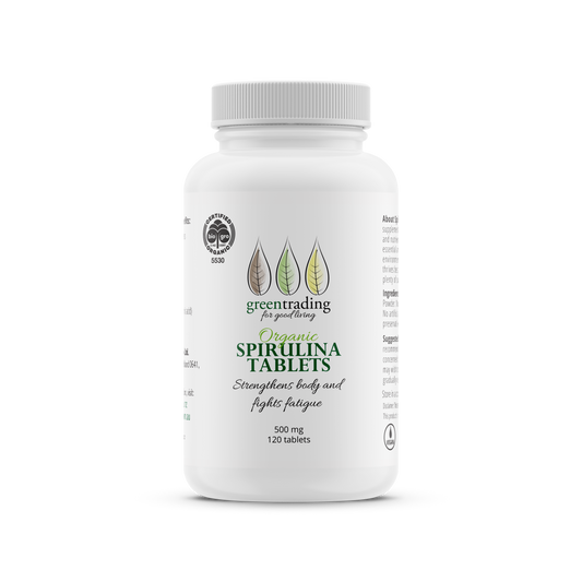 Organic Spirulina Tablets 500mg