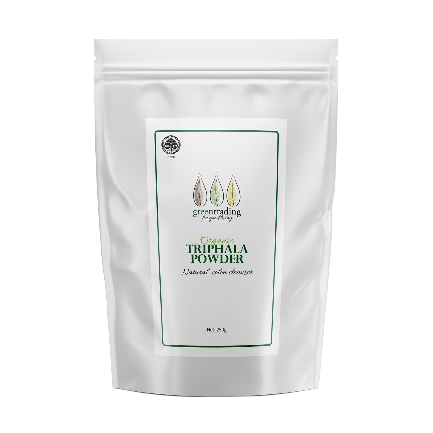 Organic Triphala Capsules 500mg - greentradingaustralia