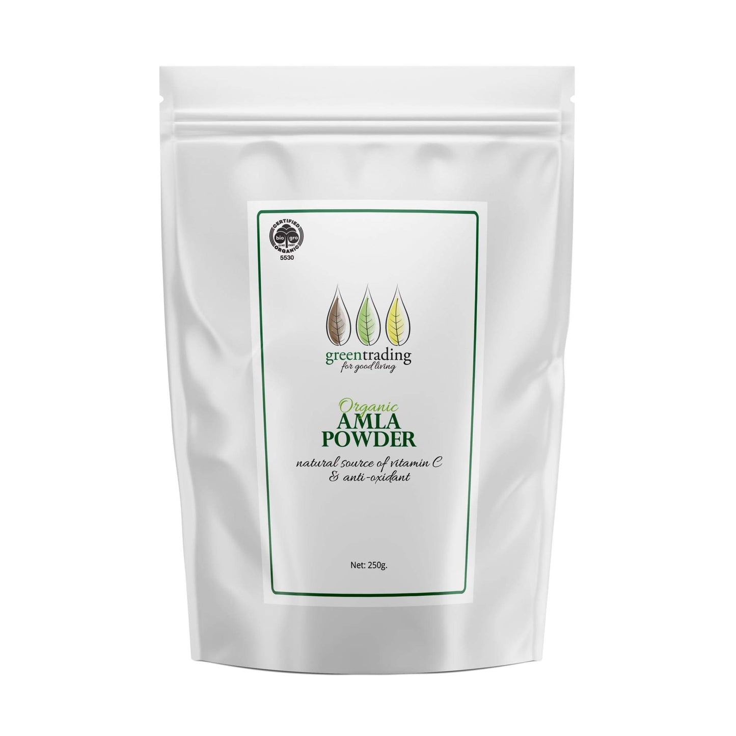 Organic Amla Capsules 500mg - greentradingaustralia