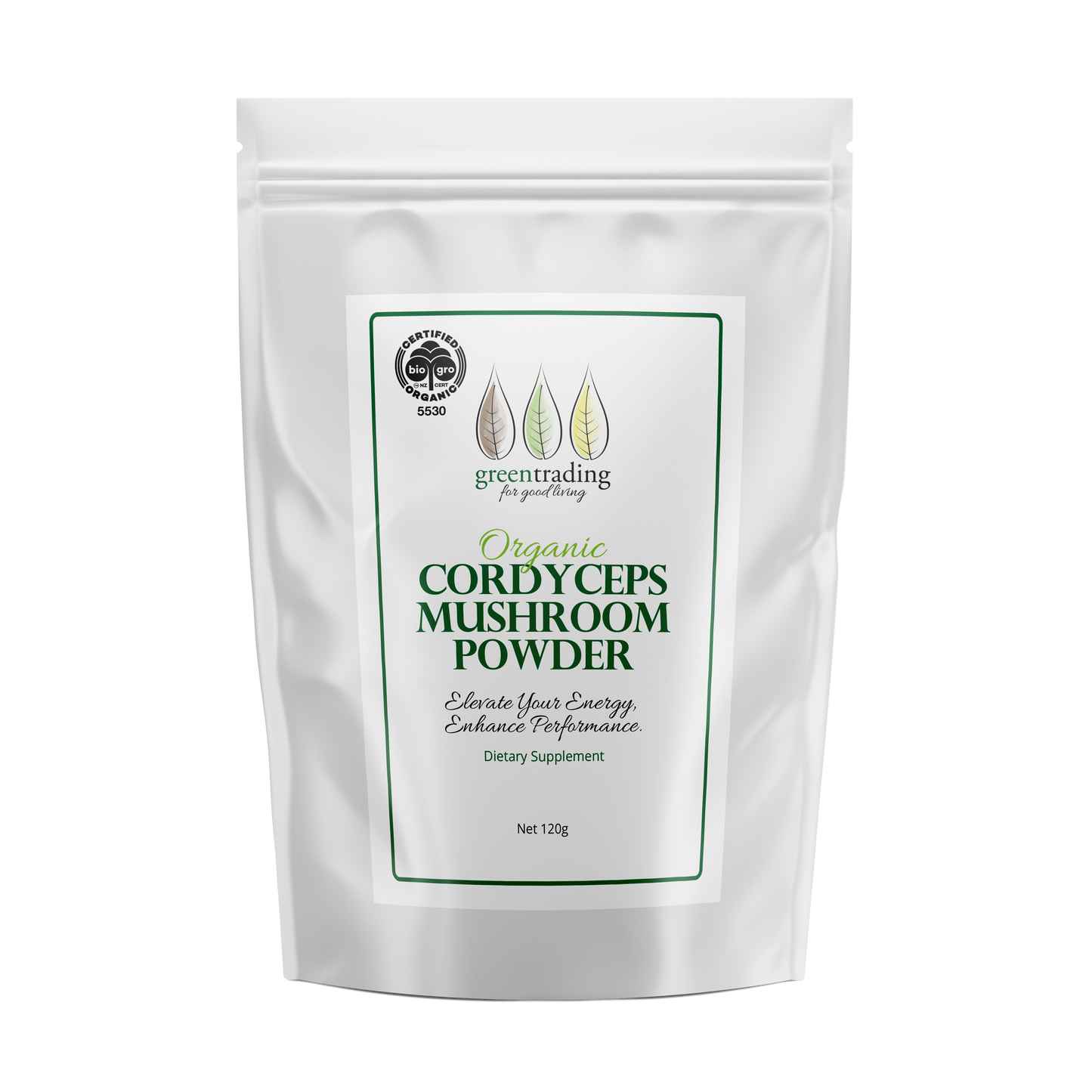 Organic Cordyceps Mushroom Powder 120g