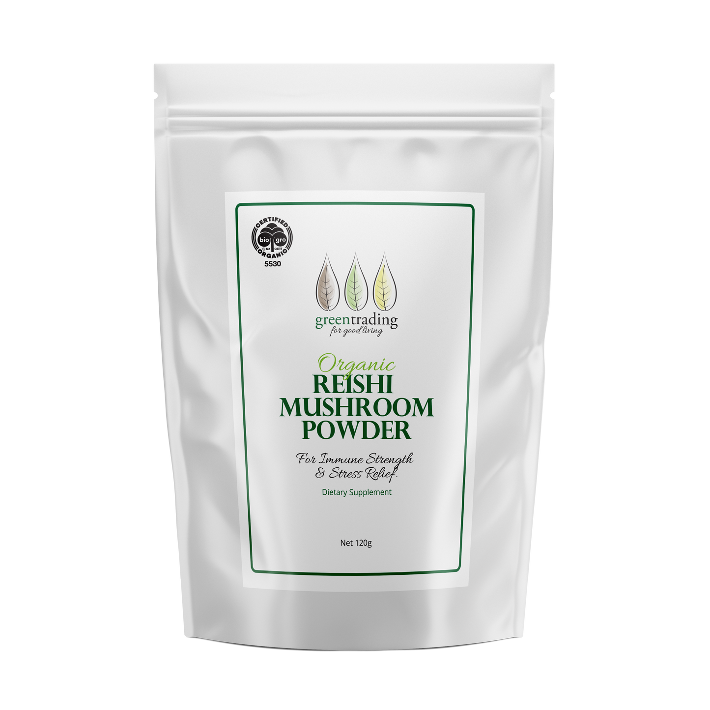 Organic Reishi Mushroom Powder 120g