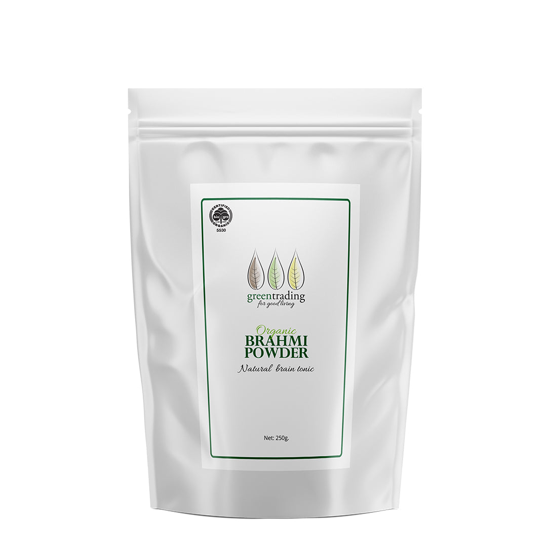 Organic Brahmi Capsules 500mg - greentradingaustralia