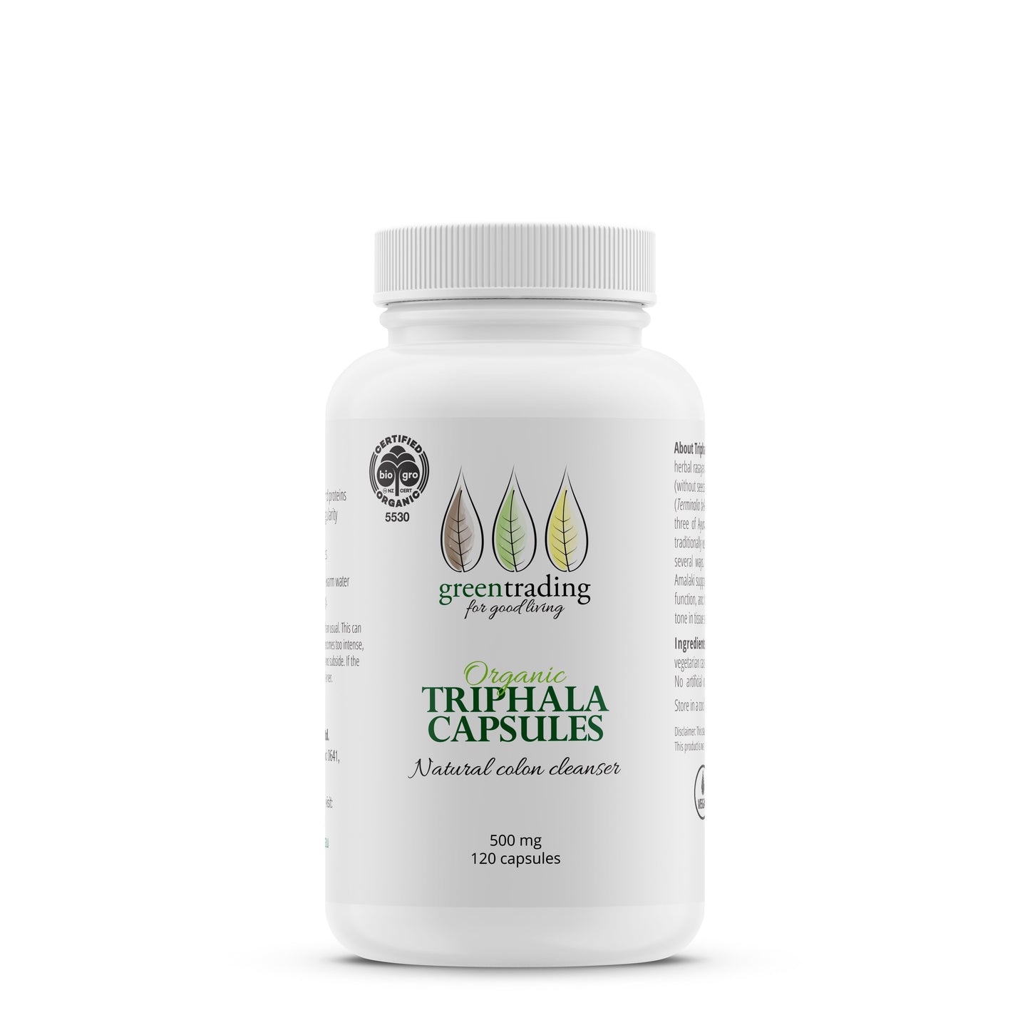 Organic Triphala Powder 250g - greentradingaustralia