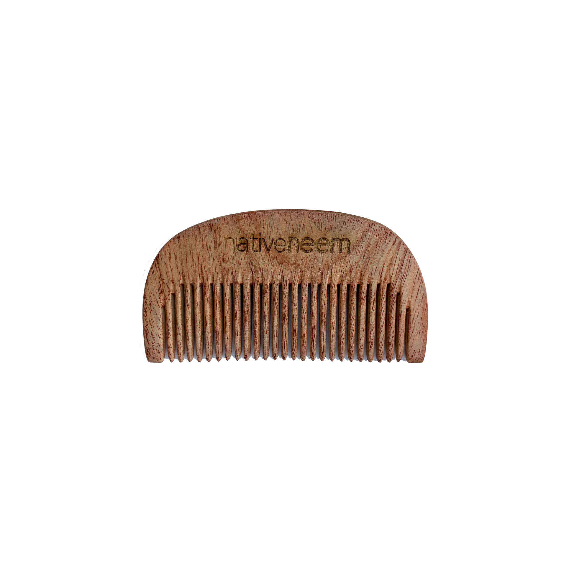 Wooden Neem Comb Narrow Tooth - greentradingaustralia