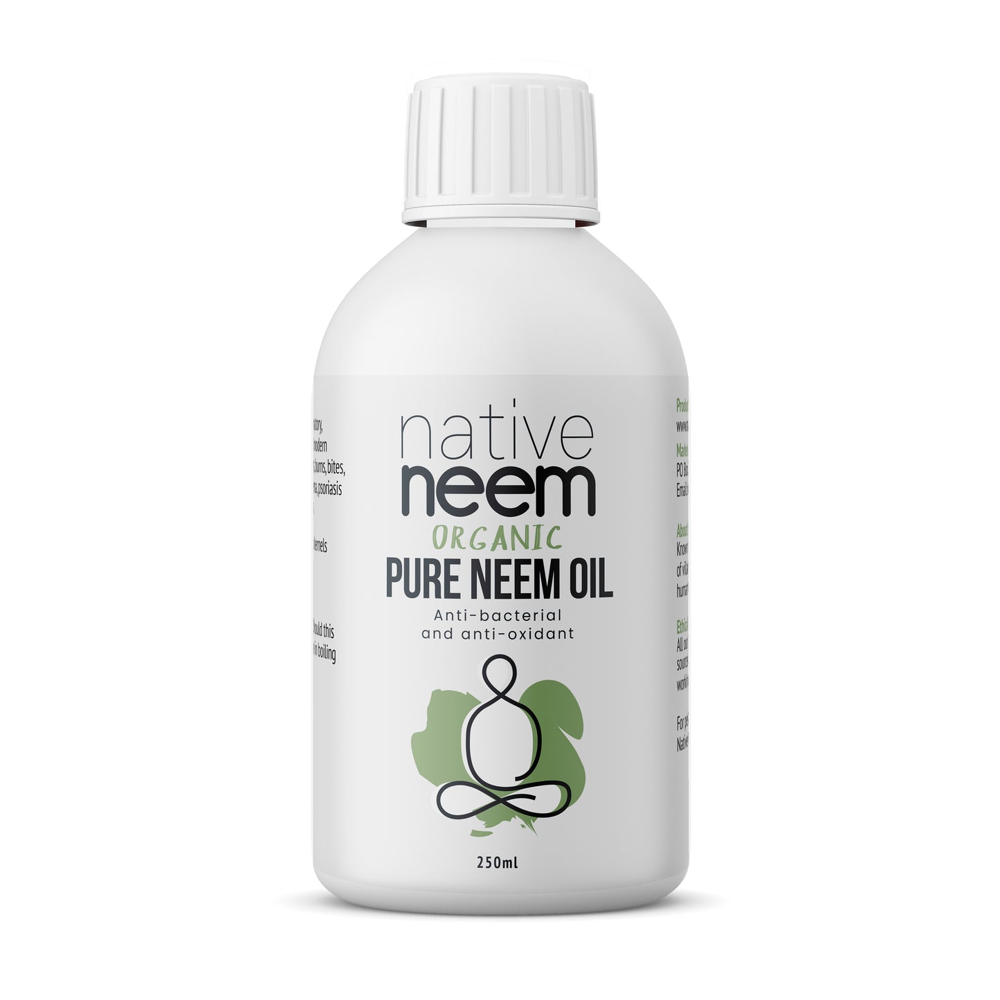 Organic Pure Neem Oil 250ml