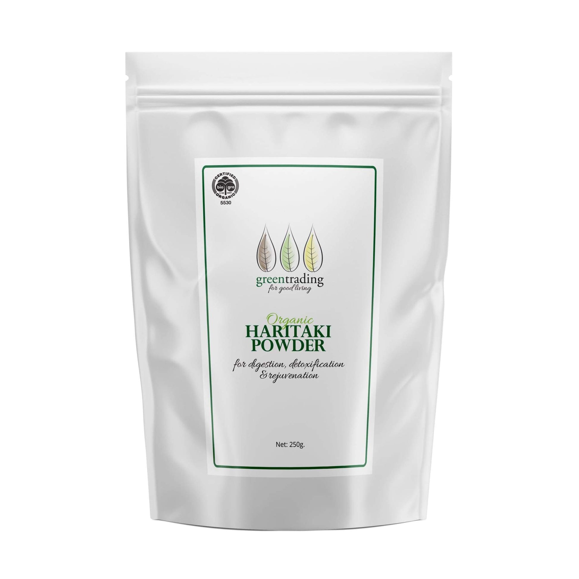 Organic Haritaki Powder 250g - greentradingaustralia